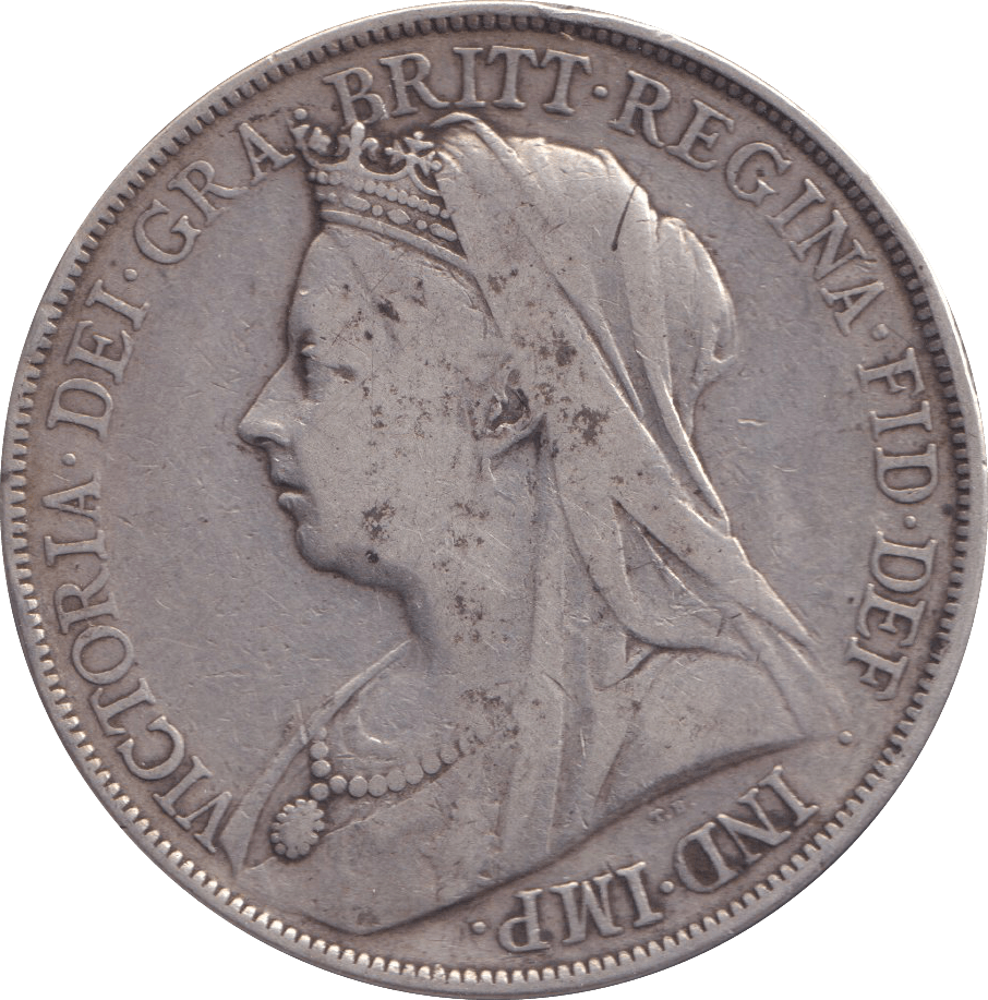 1900 CROWN ( VF ) - FLORIN - Cambridgeshire Coins