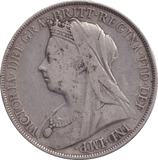 1900 CROWN ( VF ) - FLORIN - Cambridgeshire Coins