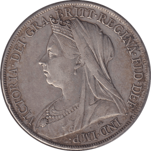 1900 CROWN (VF) - CROWN - Cambridgeshire Coins