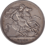 1900 CROWN (VF) - CROWN - Cambridgeshire Coins