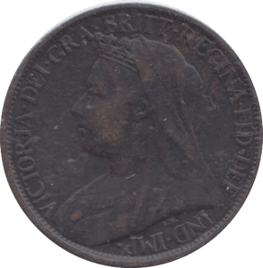 1900 FARTHING ( GF ) - FARTHING - Cambridgeshire Coins