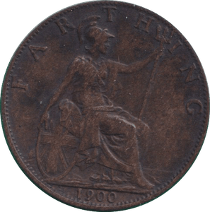 1900 FARTHING ( GF ) - FARTHING - Cambridgeshire Coins