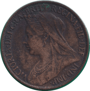 1900 FARTHING ( GF ) - FARTHING - Cambridgeshire Coins