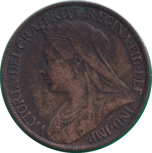 1900 FARTHING ( GF ) - FARTHING - Cambridgeshire Coins