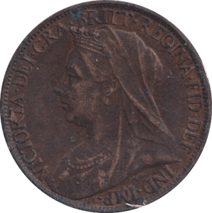 1900 FARTHING ( GF ) - Farthing - Cambridgeshire Coins