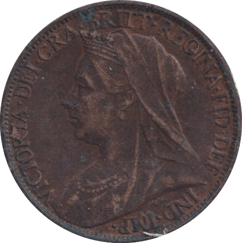 1900 FARTHING ( GF ) - Farthing - Cambridgeshire Coins