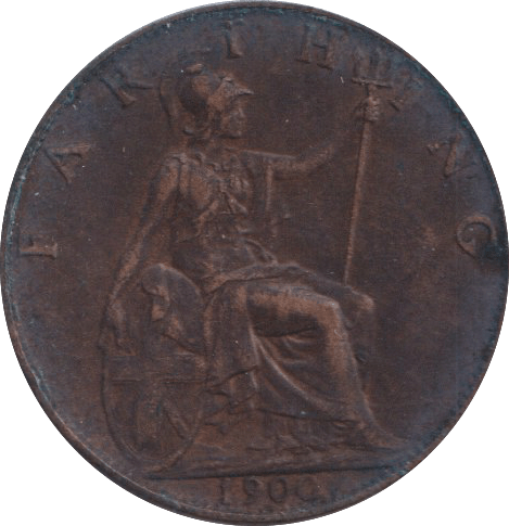 1900 FARTHING ( GF ) - Farthing - Cambridgeshire Coins