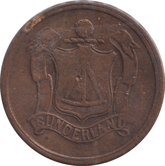 1900 FERRY TOKEN SUNDERLAND - OTHER TOKENS - Cambridgeshire Coins