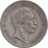1900 FIVE MARK BERLIN A - SILVER WORLD COINS - Cambridgeshire Coins