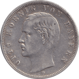 1900 FIVE MARK MUNICH D - SILVER WORLD COINS - Cambridgeshire Coins