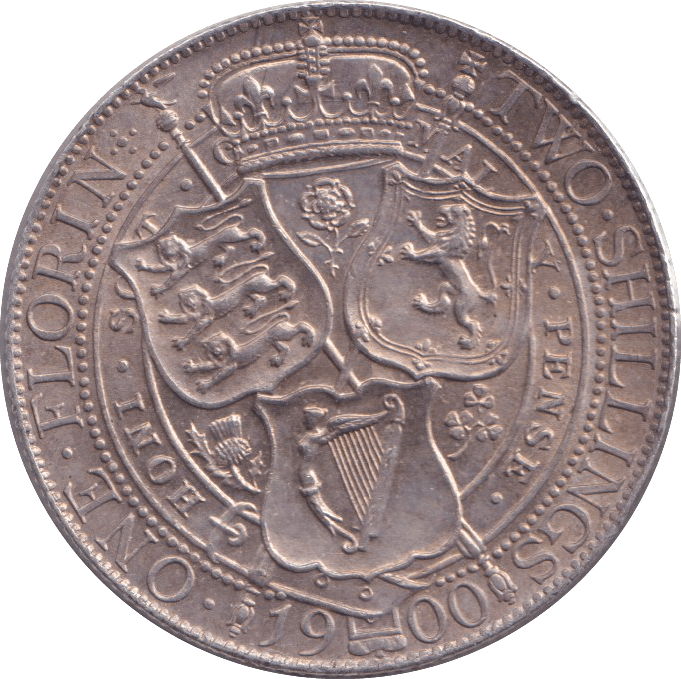 1900 FLORIN ( AUNC ) - FLORIN - Cambridgeshire Coins