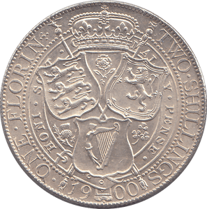 1900 FLORIN ( BU ) - FLORIN - Cambridgeshire Coins