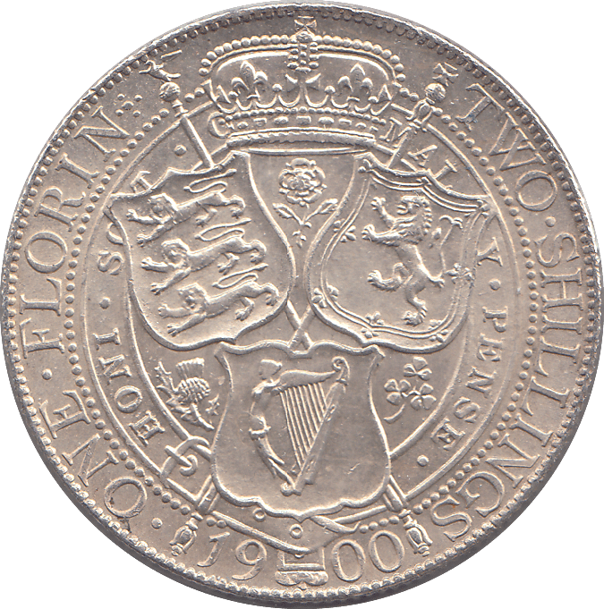 1900 FLORIN ( BU ) - FLORIN - Cambridgeshire Coins