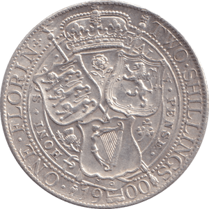 1900 FLORIN ( EF ) - FLORIN - Cambridgeshire Coins