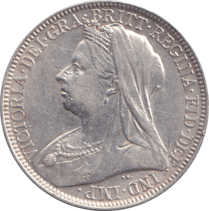 1900 FLORIN ( EF ) - FLORIN - Cambridgeshire Coins