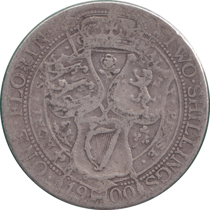 1900 FLORIN ( FINE ) - FLORIN - Cambridgeshire Coins