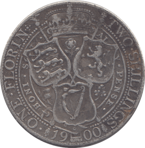 1900 FLORIN ( FINE ) - FLORIN - Cambridgeshire Coins