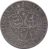 1900 FLORIN ( FINE ) - FLORIN - Cambridgeshire Coins