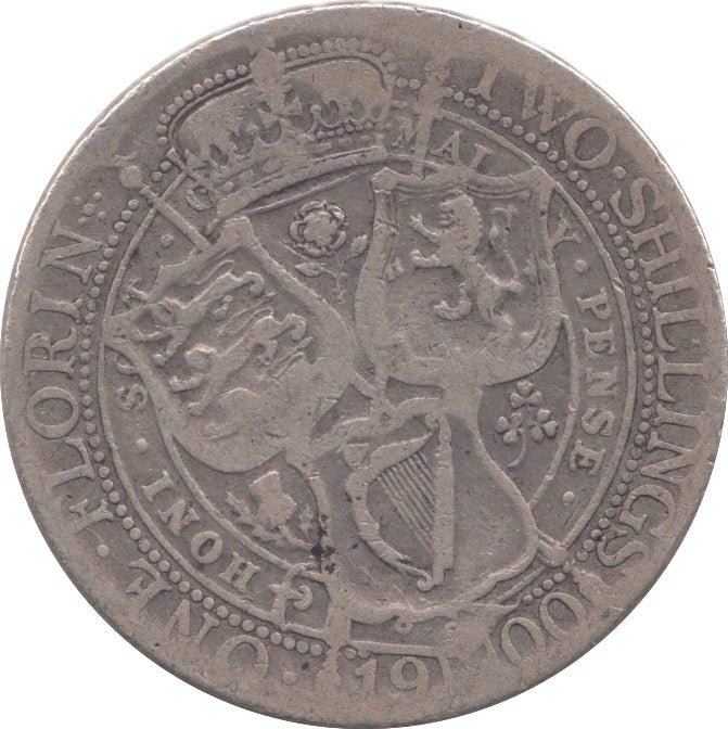 1900 FLORIN ( FINE ) - FLORIN - Cambridgeshire Coins