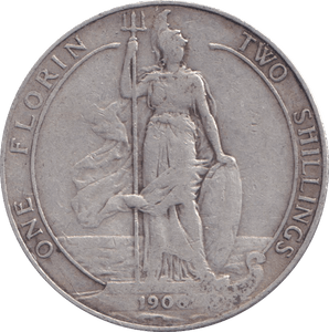 1900 FLORIN ( GF ) - FLORIN - Cambridgeshire Coins