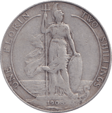 1900 FLORIN ( GF ) - FLORIN - Cambridgeshire Coins