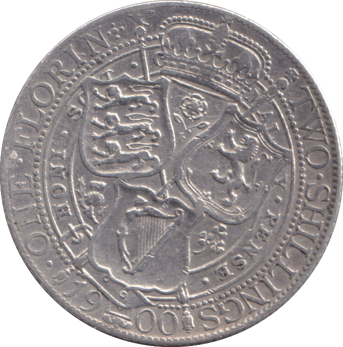 1900 FLORIN ( GF ) - FLORIN - Cambridgeshire Coins