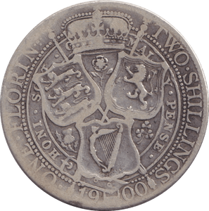 1900 FLORIN ( GF ) - FLORIN - Cambridgeshire Coins