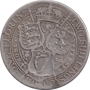 1900 FLORIN ( GF ) - FLORIN - Cambridgeshire Coins