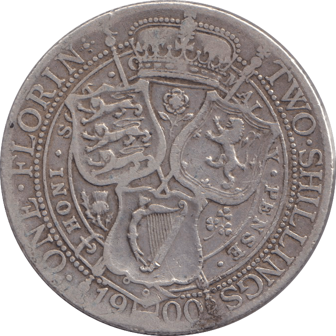 1900 FLORIN ( GF ) - FLORIN - Cambridgeshire Coins