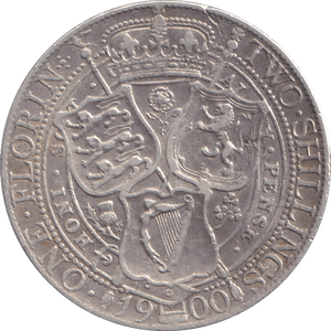 1900 FLORIN ( GVF ) - FLORIN - Cambridgeshire Coins