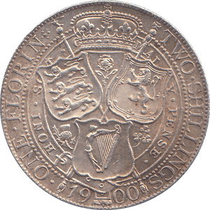 1900 FLORIN ( UNC ) - FLORIN - Cambridgeshire Coins