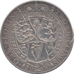 1900 FLORIN ( VF ) - FLORIN - Cambridgeshire Coins