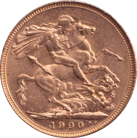 1900 GOLD SOVEREIGN ( AUNC ) - SOVEREIGN - Cambridgeshire Coins