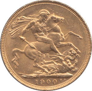 1900 GOLD SOVEREIGN ( AUNC ) - SOVEREIGN - Cambridgeshire Coins