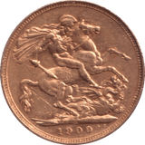1900 GOLD SOVEREIGN ( EF ) 5 - Sovereign - Cambridgeshire Coins