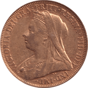 1900 GOLD SOVEREIGN ( EF ) 5 - Sovereign - Cambridgeshire Coins