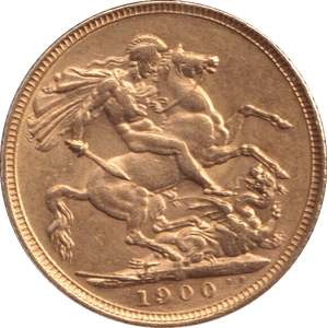 1900 GOLD SOVEREIGN ( EF ) MELBOURNE MINT - SOVEREIGN - Cambridgeshire Coins