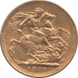 1900 GOLD SOVEREIGN ( EF ) - SOVEREIGN - Cambridgeshire Coins