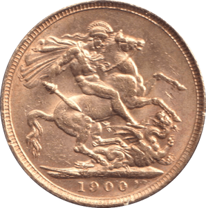 1900 GOLD SOVEREIGN ( EF ) - SOVEREIGN - Cambridgeshire Coins