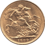 1900 GOLD SOVEREIGN ( EF ) - SOVEREIGN - Cambridgeshire Coins