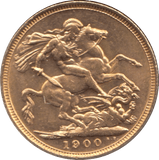 1900 GOLD SOVEREIGN ( UNC ) - SOVEREIGN - Cambridgeshire Coins