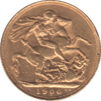 1900 GOLD SOVEREIGN ( VF ) - SOVEREIGN - Cambridgeshire Coins