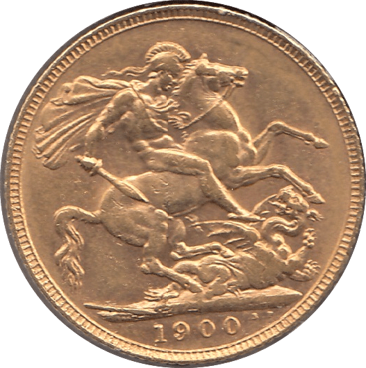 1900 GOLD SOVEREIGN ( VF ) - SOVEREIGN - Cambridgeshire Coins