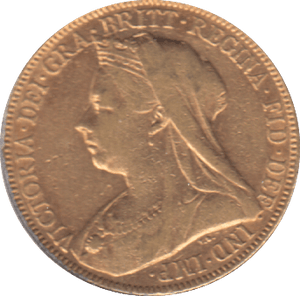 1900 GOLD SOVEREIGN ( VF ) - SOVEREIGN - Cambridgeshire Coins