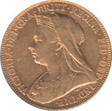 1900 GOLD SOVEREIGN ( VF ) - SOVEREIGN - Cambridgeshire Coins