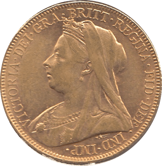 1900 GOLD SOVEREIGN ( VF ) - SOVEREIGN - Cambridgeshire Coins