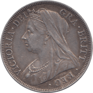 1900 HALF CROWN ( GVF ) - WORLD COINS - Cambridgeshire Coins