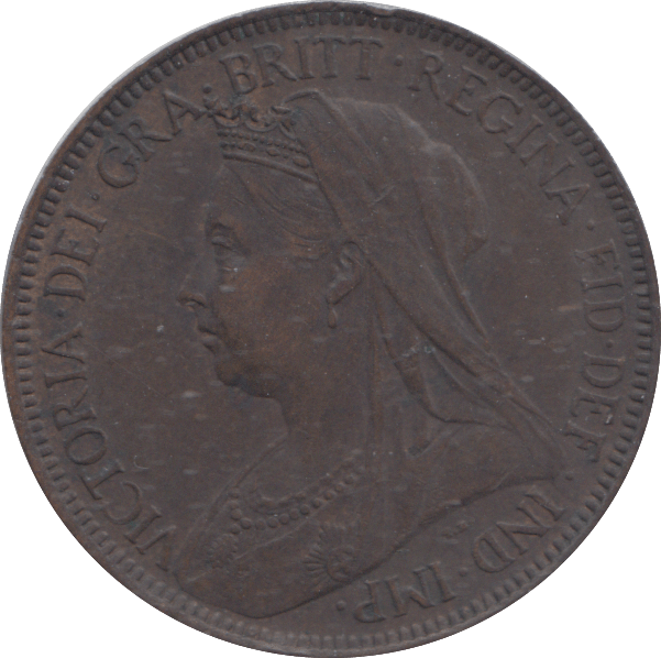1900 HALF PENNY ( VF ) - HALFPENNY - Cambridgeshire Coins