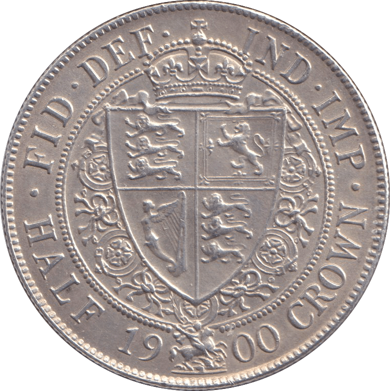 1900 HALFCROWN ( AUNC ) - HALFCROWN - Cambridgeshire Coins