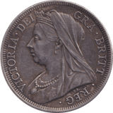 1900 HALFCROWN ( EF ) - HALFCROWN - Cambridgeshire Coins